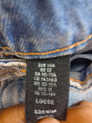 Unisex blue denim - h&m,