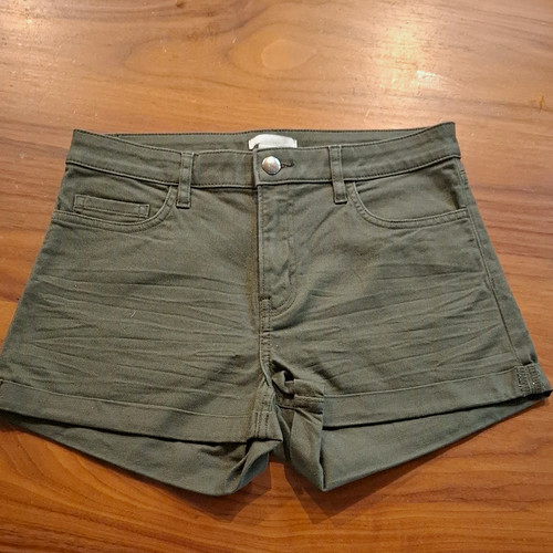 Women green denim - h&m,