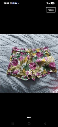 Size shorts womens floral - size, 6