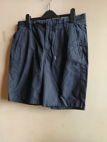 Ladies navy cotton chino - cotton,