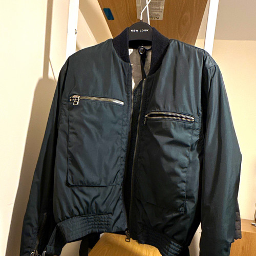Men green bomber - h&m,