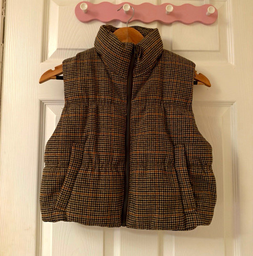 Brown tweed houndstooth - tweed,