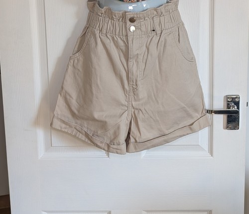 High waisted shorts with - h&m,