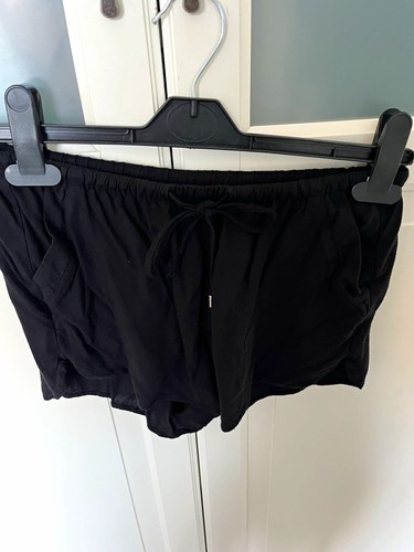 Women black drawstring - black,