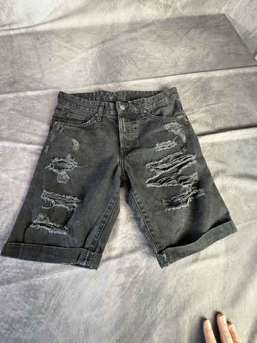 Women grey denim low - h&m,