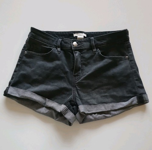 Womens grey jean shorts - womens,