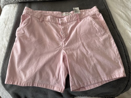 Pink cotton shorts size 40 - pink,