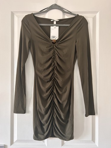 Bnwt women khaki green - h&m,