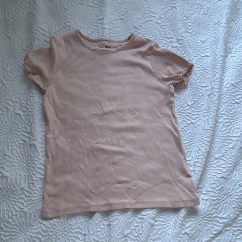 Girls pink ribbed - girls,
