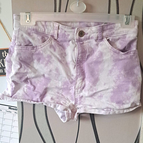 Purple white tie - purple/white, tie-dye