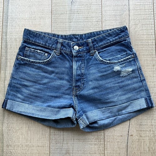 Distressed denim boyfriend - distressed,