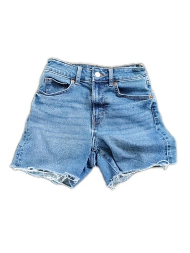 Light blue denim - blue, shorts