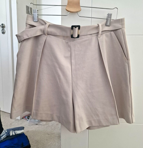 Women beige bermuda - h&m,