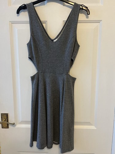 Grey dress size 8 - dress,