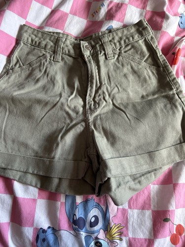 Divided green cotton twill - h&m,