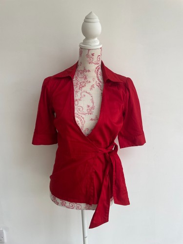 Wrap short sleeve - h&m, short-sleeve
