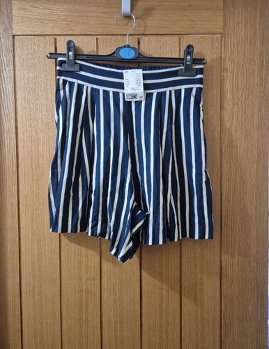 Navy and cream high waist - h&m,