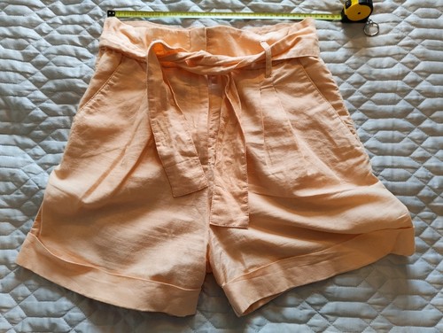 Peach bermuda shorts m - h&m, shorts,