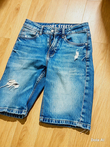 Teens light wash blue - h&m,