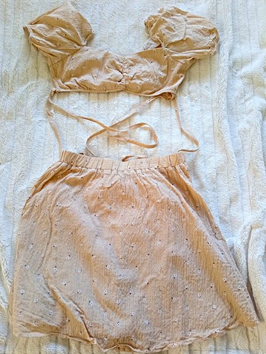 Piece beige floral - h&m,