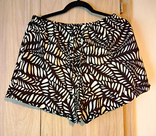 Womens leaf print - print, elastic