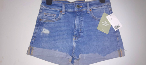 Blue denim shorts - h&m, uk