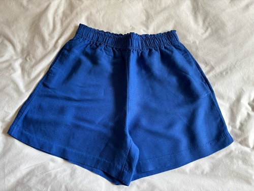 Ladies bright blue - h&m, linen