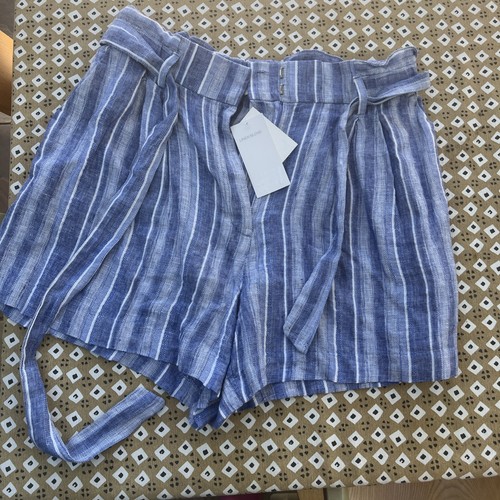 Blue striped shorts new - h&m,