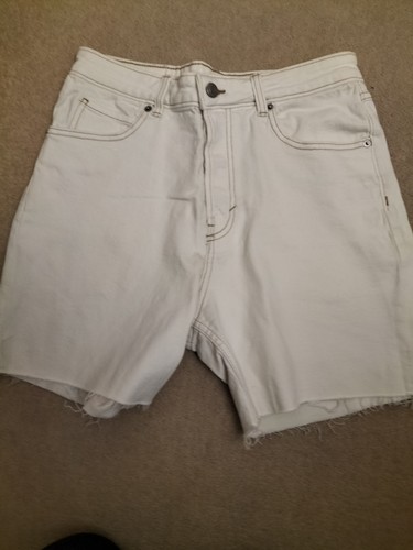 Ivory cream long shorts - h&m,