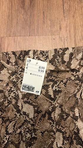 Snake print shorts - shorts, 4