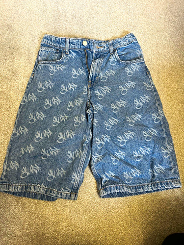 Boys blue denim baggy - h&m,